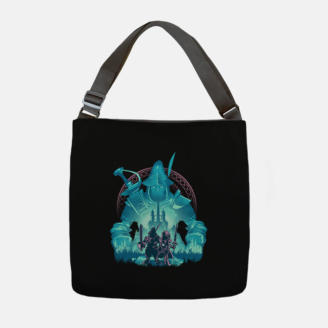 Captain Of The Knights Of Pluto-None-Adjustable Tote-Bag-hypertwenty