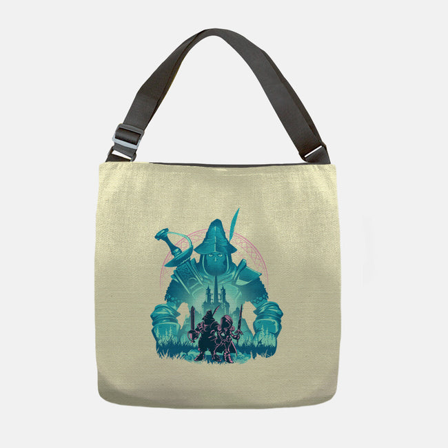 Captain Of The Knights Of Pluto-None-Adjustable Tote-Bag-hypertwenty
