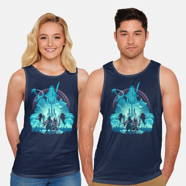 Captain Of The Knights Of Pluto-Unisex-Basic-Tank-hypertwenty