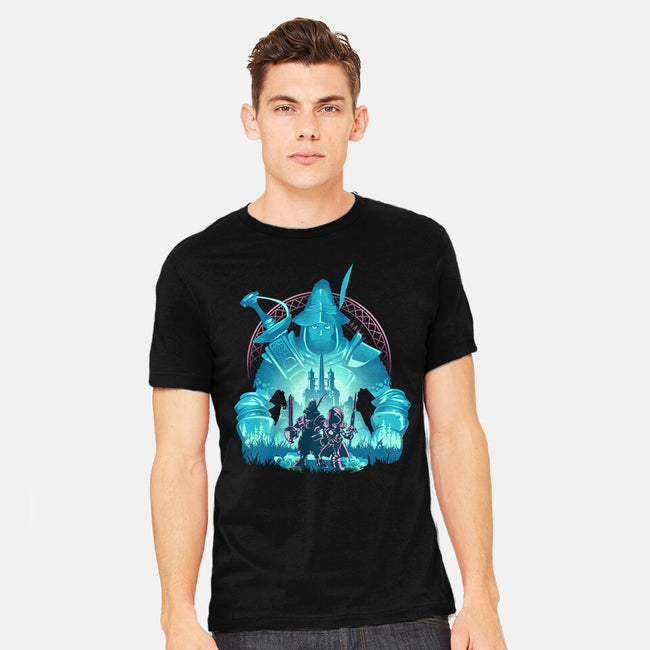 Captain Of The Knights Of Pluto-Mens-Heavyweight-Tee-hypertwenty