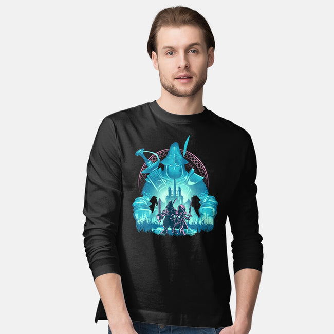 Captain Of The Knights Of Pluto-Mens-Long Sleeved-Tee-hypertwenty