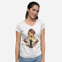 Balamb Elite Mercenary-Womens-V-Neck-Tee-hypertwenty
