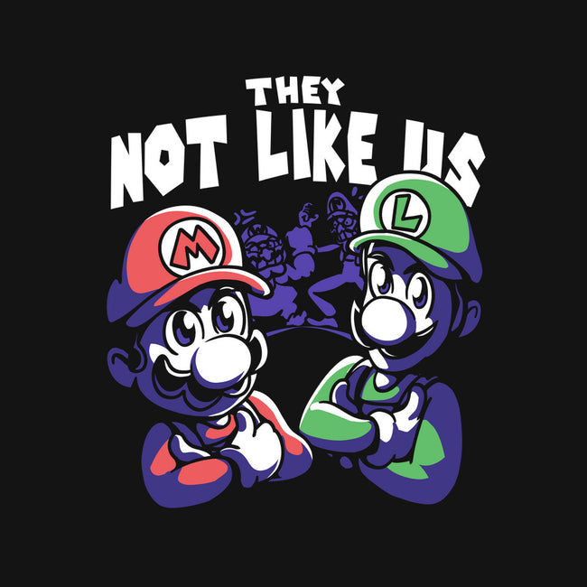 Not Like Bros-Womens-V-Neck-Tee-estudiofitas