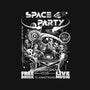 Space Party-Womens-V-Neck-Tee-fanfabio