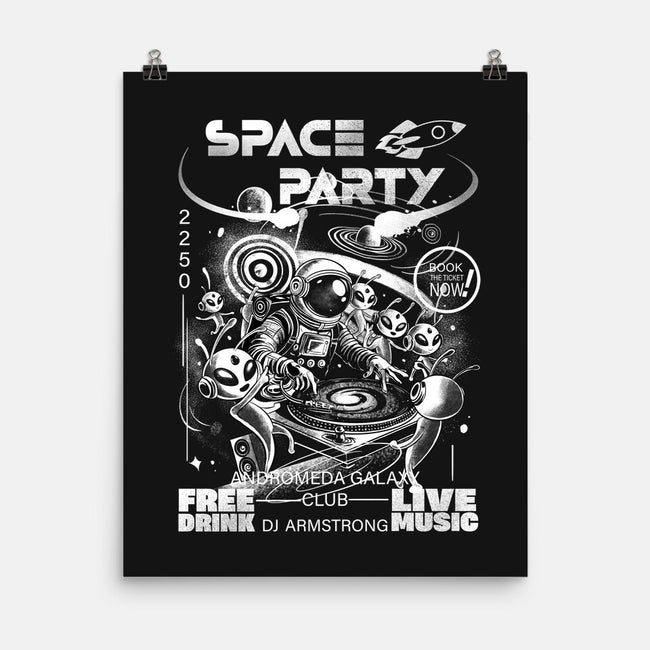 Space Party-None-Matte-Poster-fanfabio