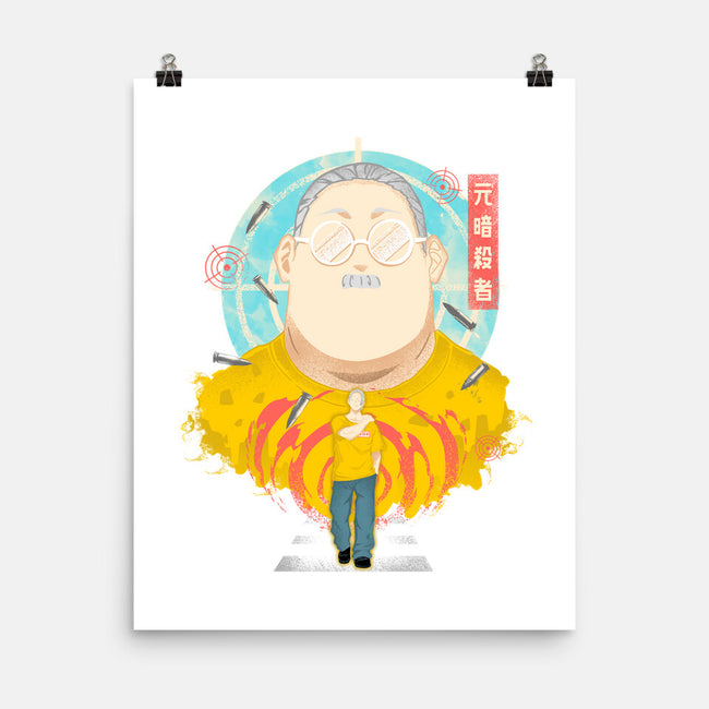 Hitman Heart Sticker Ex Hitman Sakamoto-None-Matte-Poster-constantine2454 by TeeFury