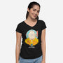 Ex Hitman Sakamoto-Womens-V-Neck-Tee-constantine2454