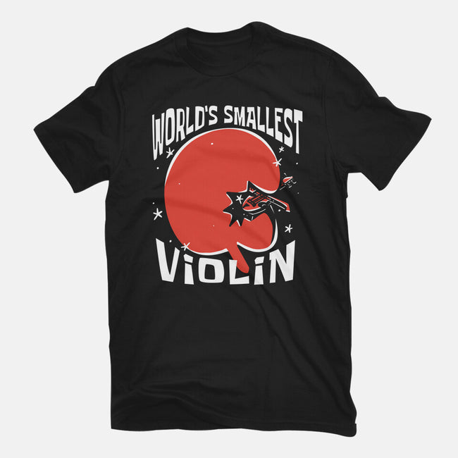 World's Smallest Violin-Mens-Basic-Tee-estudiofitas