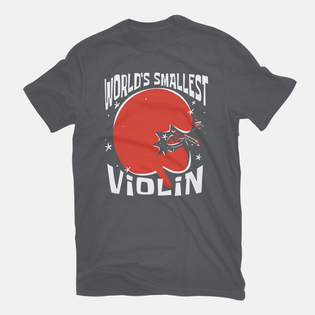 World's Smallest Violin-Womens-Fitted-Tee-estudiofitas