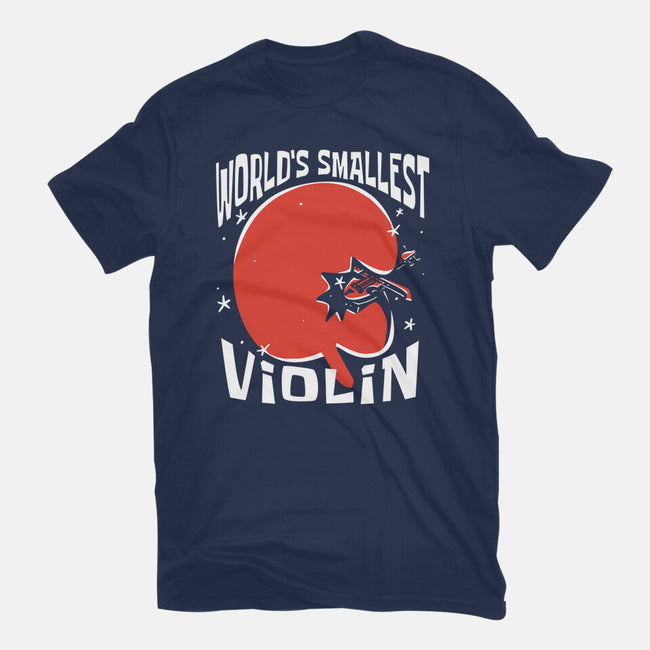 World's Smallest Violin-Mens-Basic-Tee-estudiofitas