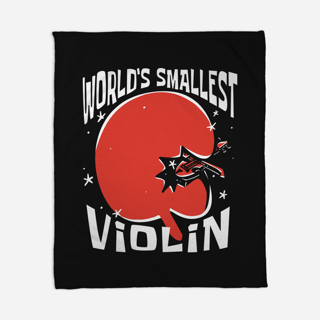 World's Smallest Violin-None-Fleece-Blanket-estudiofitas