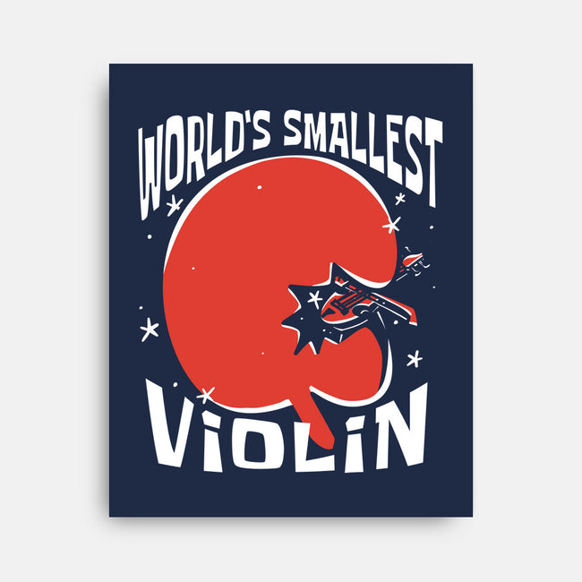 World's Smallest Violin-None-Stretched-Canvas-estudiofitas