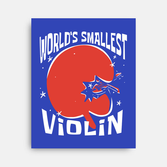 World's Smallest Violin-None-Stretched-Canvas-estudiofitas