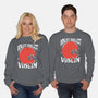 World's Smallest Violin-Unisex-Crew Neck-Sweatshirt-estudiofitas