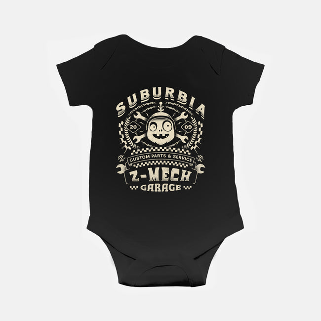 Imp Mech Call Garage-Baby-Basic-Onesie-LAGELANTEE