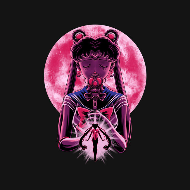 Heart Moon Wand-Unisex-Crew Neck-Sweatshirt-rmatix