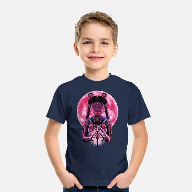 Heart Moon Wand-Youth-Basic-Tee-rmatix