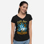Cute But Very Dangerous-Womens-V-Neck-Tee-Vallina84