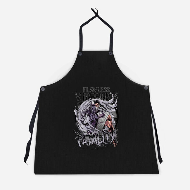 Smoked Fatality-Unisex-Kitchen-Apron-Diego Oliver