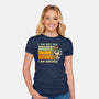 Vintage Vibes-Womens-Fitted-Tee-kg07