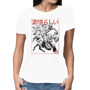 Fantastic Superheroes Sumi-e