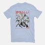 Fantastic Superheroes Sumi-e-Womens-Fitted-Tee-Astrobot Invention