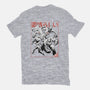 Fantastic Superheroes Sumi-e-Womens-Fitted-Tee-Astrobot Invention