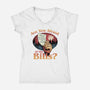 Are You Afraid Of The Bills-Womens-V-Neck-Tee-glitchygorilla