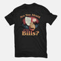 Are You Afraid Of The Bills-Mens-Basic-Tee-glitchygorilla