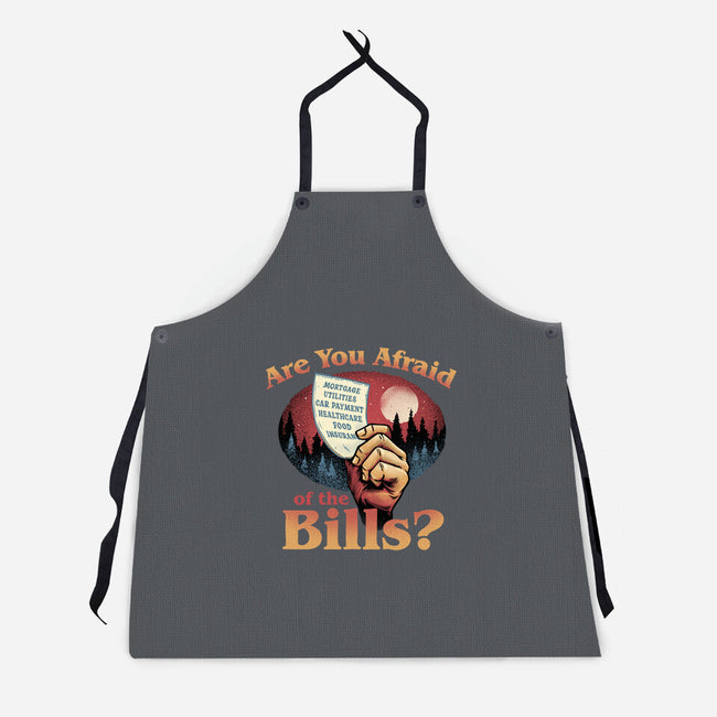 Are You Afraid Of The Bills-Unisex-Kitchen-Apron-glitchygorilla