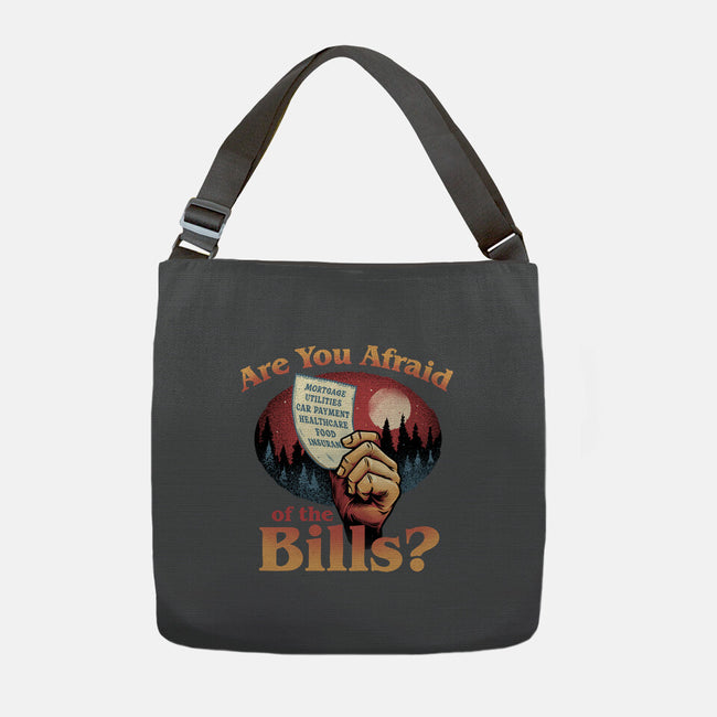 Are You Afraid Of The Bills-None-Adjustable Tote-Bag-glitchygorilla