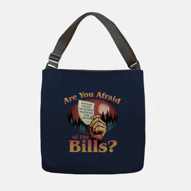 Are You Afraid Of The Bills-None-Adjustable Tote-Bag-glitchygorilla