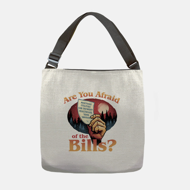 Are You Afraid Of The Bills-None-Adjustable Tote-Bag-glitchygorilla