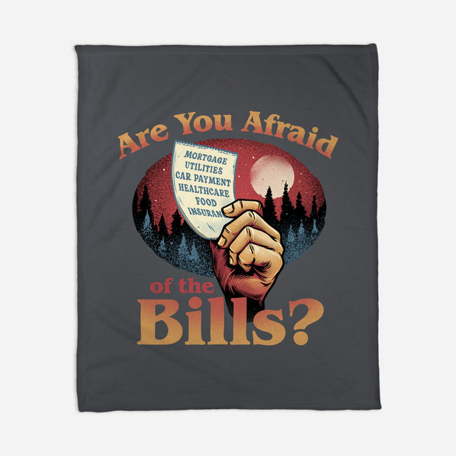 Are You Afraid Of The Bills-None-Fleece-Blanket-glitchygorilla