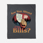 Are You Afraid Of The Bills-None-Fleece-Blanket-glitchygorilla