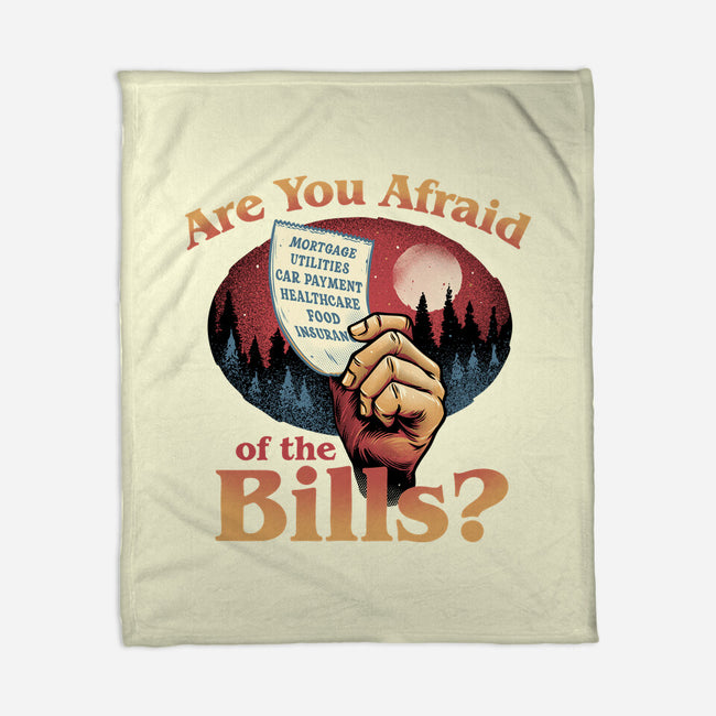 Are You Afraid Of The Bills-None-Fleece-Blanket-glitchygorilla