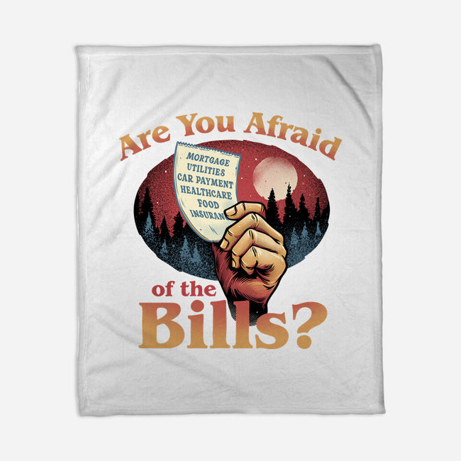 Are You Afraid Of The Bills-None-Fleece-Blanket-glitchygorilla