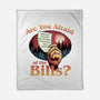 Are You Afraid Of The Bills-None-Fleece-Blanket-glitchygorilla