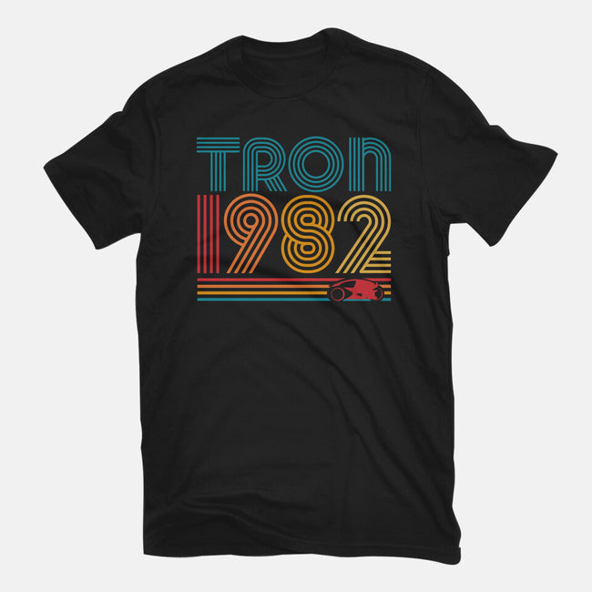 Tron 1982-Womens-Fitted-Tee-rocketman_art