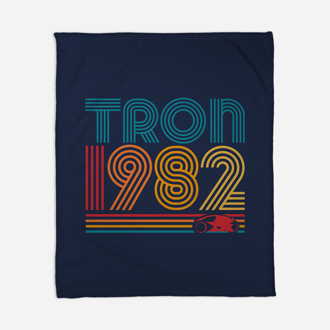 Tron 1982-None-Fleece-Blanket-rocketman_art