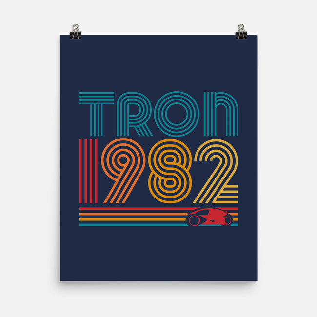 Tron 1982-None-Matte-Poster-rocketman_art