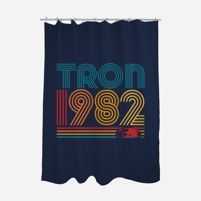 Tron 1982-None-Polyester-Shower Curtain-rocketman_art