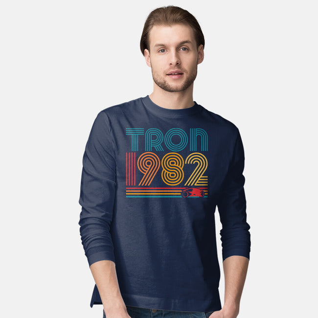 Tron 1982-Mens-Long Sleeved-Tee-rocketman_art