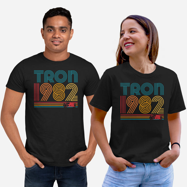 Tron 1982-Unisex-Basic-Tee-rocketman_art