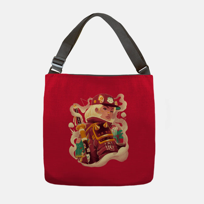 Solar Dragon-None-Adjustable Tote-Bag-Bruno Mota