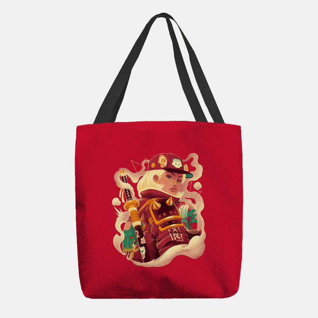 Solar Dragon-None-Basic Tote-Bag-Bruno Mota