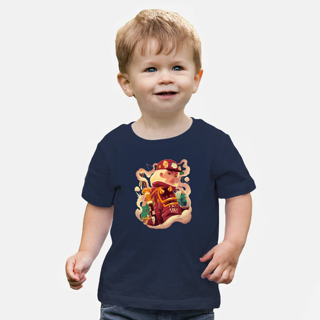 Solar Dragon-Baby-Basic-Tee-Bruno Mota