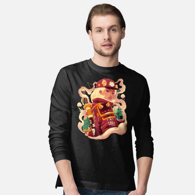 Solar Dragon-Mens-Long Sleeved-Tee-Bruno Mota
