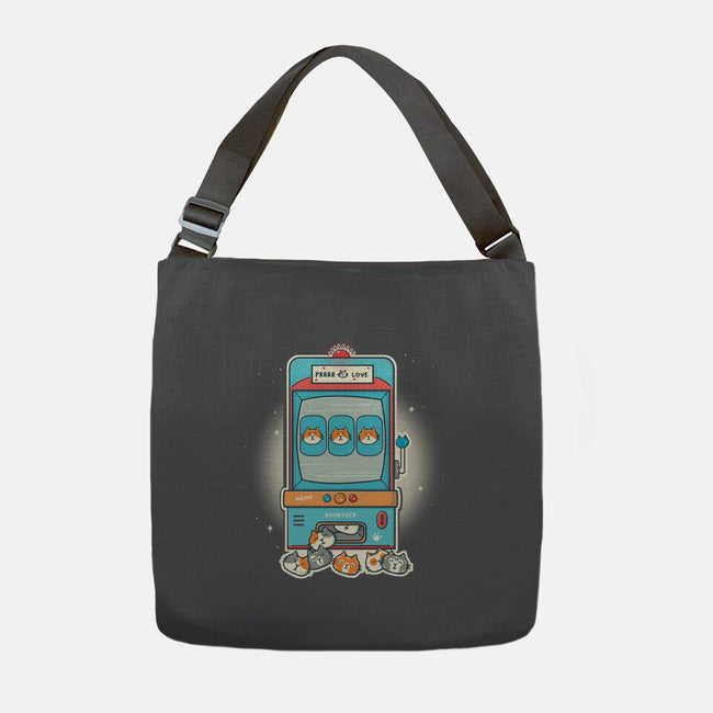 Slot Meowchine-None-Adjustable Tote-Bag-Freecheese