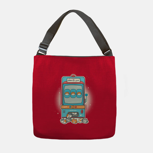 Slot Meowchine-None-Adjustable Tote-Bag-Freecheese